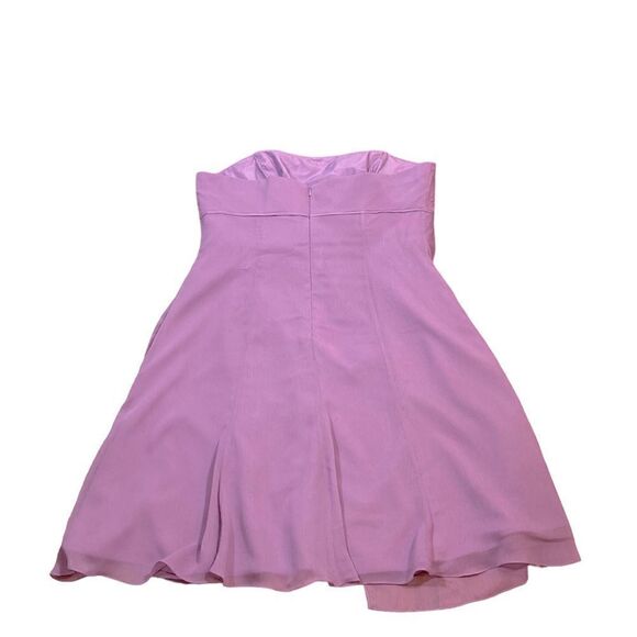 David’s Bridal Lavender Strapless Dress, Size 14, NWT - Picture 3 of 8